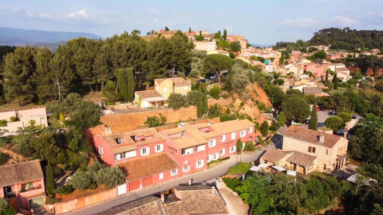 La Maison Des Ocres - Provence Roussillon  Bagian luar foto