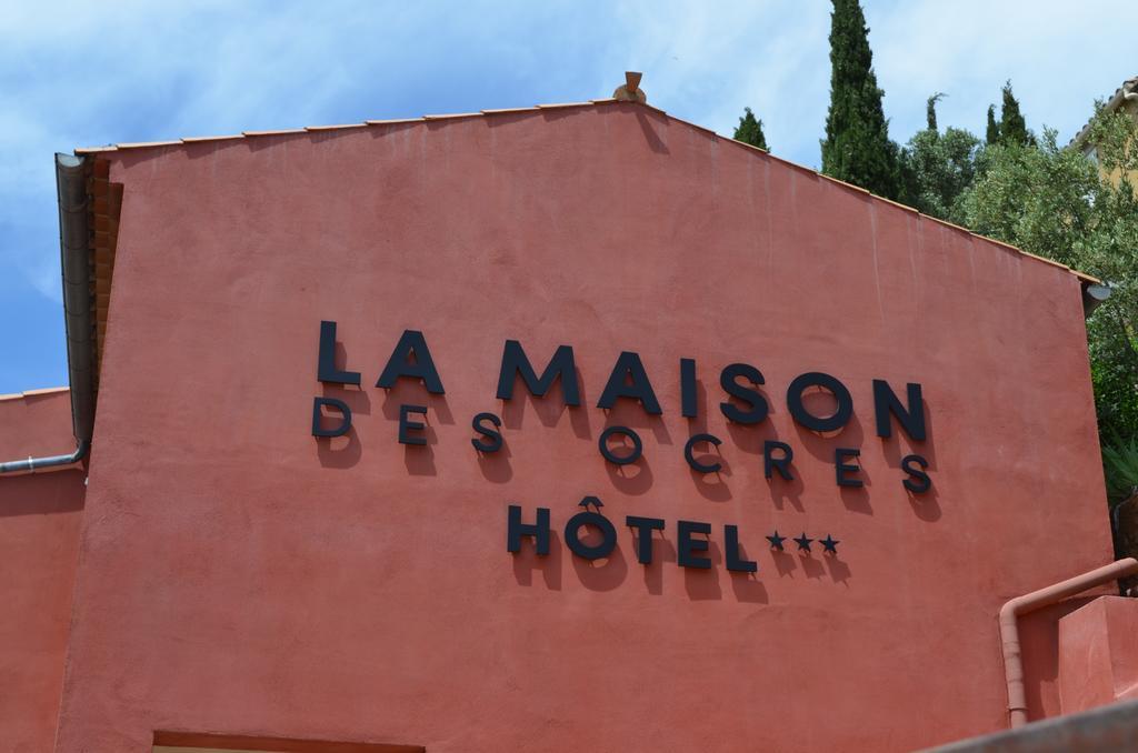 La Maison Des Ocres - Provence Roussillon  Bagian luar foto